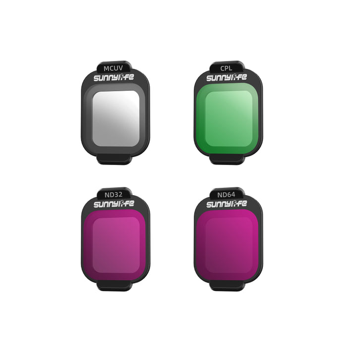 Sunnylife Filterset 4 Stuks - MCUV/CPL/ND32/ND64 - DJI Flip