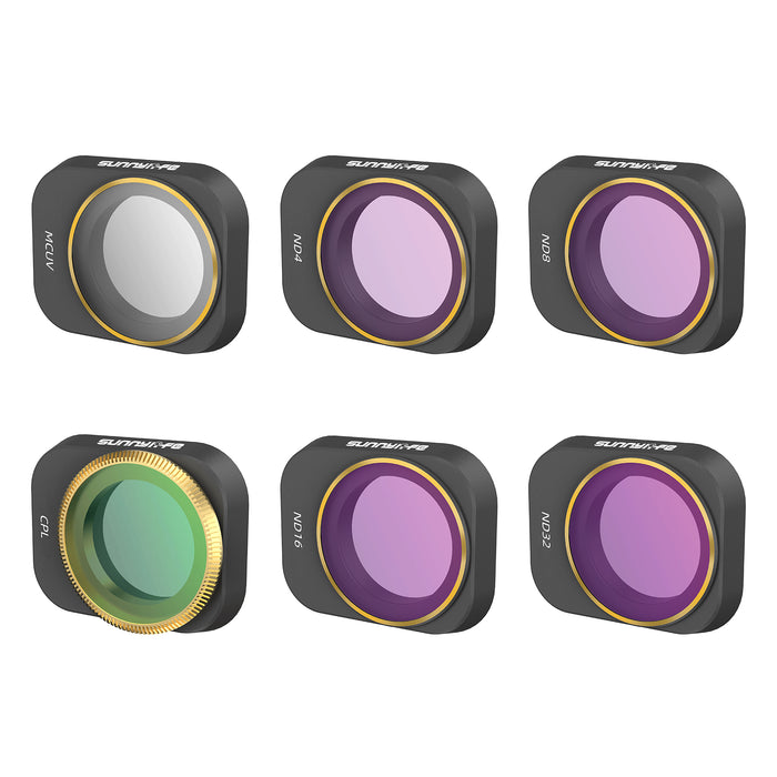 Filterset 6 - MCUV – CPL – ND – Mini 3/3 Pro